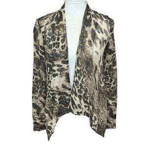 Alberto Makali Animal Print Sweater